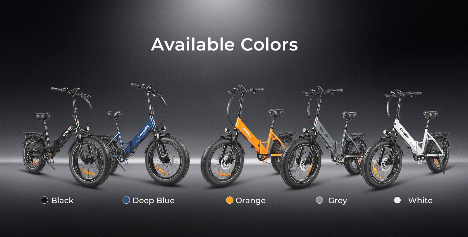 SAMEBIKE Electric Mountain Bike: Your Ultimate Off-Road Companion 6 SAMEBIKE Electric Mountain Bike available colors