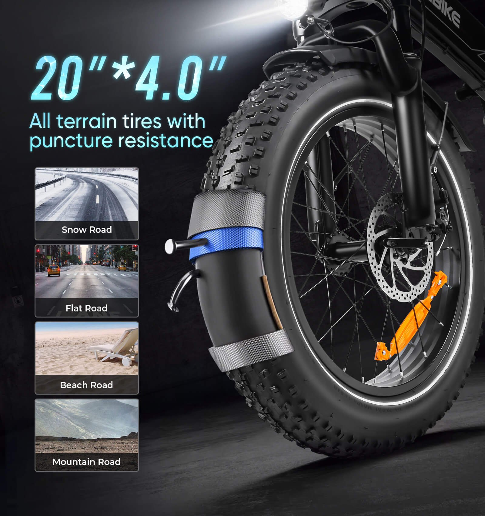 SAMEBIKE Electric Mountain Bike: Your Ultimate Off-Road Companion 22 LOTDM200 II详情 10