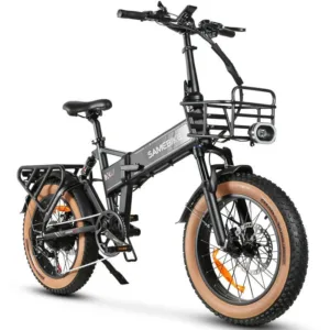 SAMEBIKE 1000W Folding Ebike black