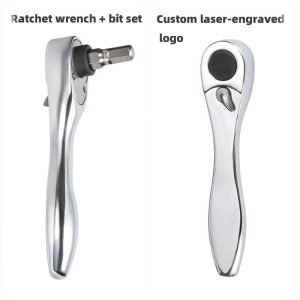 Mini Ratchet Wrench Bit Set